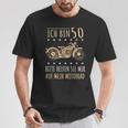 50Th Birthday Biker Bitte Helfen Sie Mir Auf Mein Motorrad T-Shirt Lustige Geschenke