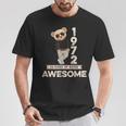 52 Geburtstag Herren Damen 1972 Original Awesome Teddybär T-Shirt Lustige Geschenke