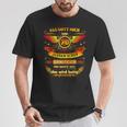 70Th Birthday Als Gott Michor 70 Jahre Schuf Grinste Er Grins T-Shirt Lustige Geschenke