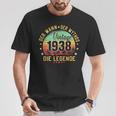 84Th Birthday Man Mythos Legendintage 1938 T-Shirt Lustige Geschenke