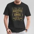 Agosto 1982Intage Maglia 42 Compleanno Anni Uomo Donna Maglietta Regalos divertidos