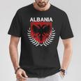 Águila Albanesa Albania Albanesa Albania Albania Camiseta unisex Regalos divertidos