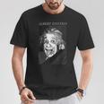 Albert Einstein Logic Quote Front Back T-Shirt Lustige Geschenke