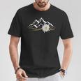 Alpi Montagne Edelweiss Svizzera Edelweiß Fiore Alpino Maglietta Regalos divertidos