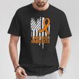 American Flag Limb Loss Awareness Hand Leg Ampu Awareness T-Shirt Unique Gifts
