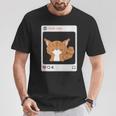 Amo El Gato Maine Coon Gatos Mascota Lindo Gato Doméstico Camiseta unisex Regalos divertidos