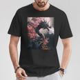 Art Sur Le Thème Du Dragon Japonais Mignon T-Shirt Cadeaux drôles
