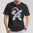 Astronomia Dabbing Astronauta Disegni Spazio A Tema Bday Party Maglietta Regalos divertidos
