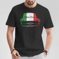Autobianchi Bianchina Auto D'epoca Italiana Anni '60 Con Bandiera Maglietta Regalos divertidos