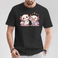 Axolotl Anime For Otakus T-Shirt Lustige Geschenke