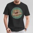 Barry Manilow Circle Retro Vintage Music T-Shirt Funny Gifts