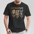 Bärtigermann Bear Tiger Man Beardiking Bearded Man T-Shirt Lustige Geschenke