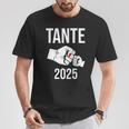 Befördert Zur Tante 2025 Ich Werde Tante 2025 Tante 2025 T-Shirt Lustige Geschenke