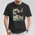 Belgian Malinois Japanese Kanagawa Wave Surf Dog T-Shirt Funny Gifts
