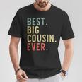 Best Big Cousin Ever Family Cool intage Maglietta Regalos divertidos