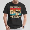 Best Cat Dad Ever Cat T-Shirt Lustige Geschenke