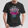 Beste Mamas Werden Zur Oma Befördert 2024 T-Shirt Lustige Geschenke