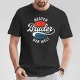 Bester Bruder Der Welt Retrointage Saying Brudi T-Shirt Lustige Geschenke