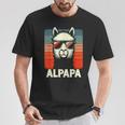 Bester Papa Alpapa Alpaka Frischgebackener Papaatertag T-Shirt Lustige Geschenke