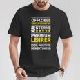 Bester Tehrerer S T-Shirt Lustige Geschenke