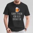 Bier Kann Spurson Bier Enthalten Bier T-Shirt Lustige Geschenke