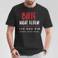 Bitte Nicht Rreden Ich Star O S T-Shirt Lustige Geschenke