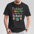 Bschüss Kindergarten Hello Schule Kita T-Shirt Lustige Geschenke