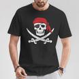 Camicia Da Pirata Per Bambini O Adulti Con Spade E Teschio Maglietta Regalos divertidos