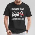 Car Mechanic Mechatronics Ölich Abends Happy T-Shirt Lustige Geschenke