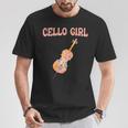 Cello Girl Cello Playerioloncello Cellist S T-Shirt Lustige Geschenke