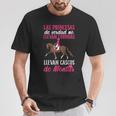 Chicas Caballos Equitación Caballo Montar Camiseta unisex Regalos divertidos