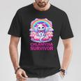 Chlamydia Survivor Chlamydien Std T-Shirt Lustige Geschenke