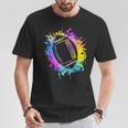 Colorato Splatters Rugby Football Americano Bambini Maglietta Regalos divertidos