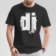 Cool Dj Grunge Music Du Bist Der Discjockey T-Shirt Lustige Geschenke