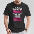 Cool Girls Driving Ski Winter Sport Skier Women's T-Shirt Lustige Geschenke