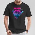 Cool Summer Miami Beach Paradise Miamiibes Illustration Maglietta Regalos divertidos