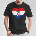 Croatia Flag Croatia Children's Croatia Hrvatska T-Shirt Lustige Geschenke