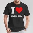 Cuore Rosso Amo Sharm El-Sheikh Maglietta Regalos divertidos