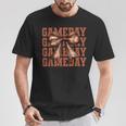 Cute Coquette Football Bow Football Mom For Girls T-Shirt Unique Gifts