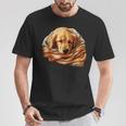 Cute Dog Official Sleep Golden Retriever Dog T-Shirt Lustige Geschenke