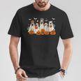 Cute Halloween Ghost Dogs Dog Lovers Women T-Shirt Personalized Gifts