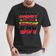 Dad And Mom Daddy Of The Birthday Boy Family Party Decor T-Shirt Funny Gifts