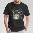 Dainci Batería Musical Camiseta unisex Regalos divertidos