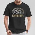 Dart Ich Habe Bock Auf Einen Dreier Retro Dart T-Shirt Lustige Geschenke