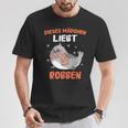 Das Mädchen Liebt Robben Seehund Dieses Mädchen Lieb T-Shirt Lustige Geschenke