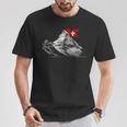 Das Matterhorn In Zermatt Switzerland Alps Mountain T-Shirt Lustige Geschenke