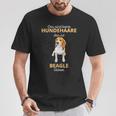 Das Sind Keine Hundehaare Das Ist Beagle Glitter T-Shirt Lustige Geschenke