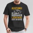 Die Busfahrer Legende Geht In Rente Ruhestand Pension T-Shirt Lustige Geschenke