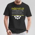 Dipl Ing Engineer Ingenieur Definition T-Shirt Lustige Geschenke