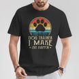 Dog Trainer Ich Lasse Sitzen Paseren Paseren T-Shirt Lustige Geschenke